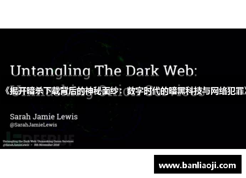 《揭开暗杀下载背后的神秘面纱：数字时代的暗黑科技与网络犯罪》